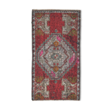 Tapis turc rouge 90x48cm