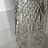 Bohemian crystal vase