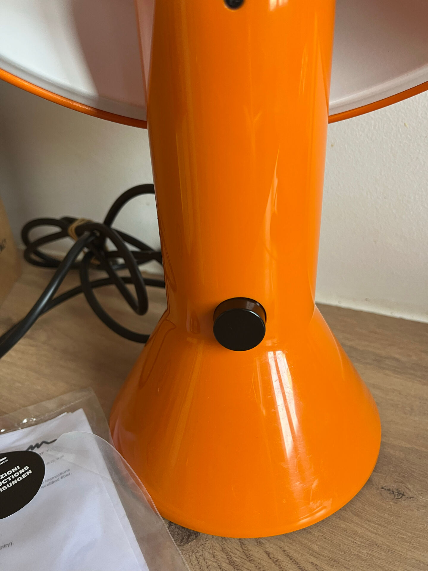 Martinelli helmet lamp orange