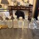 Full bar - 7 decanters / bottles for spirits