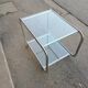 Vintage dressing table chrome and glass