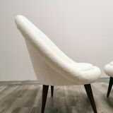 Paire de fauteuils du milieu du siècle restaurés