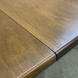 1970s teak table with butterfly extension