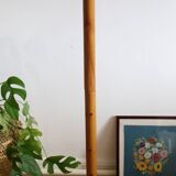 Coat rack on foot, in pine