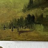 Pair of oils on canvas