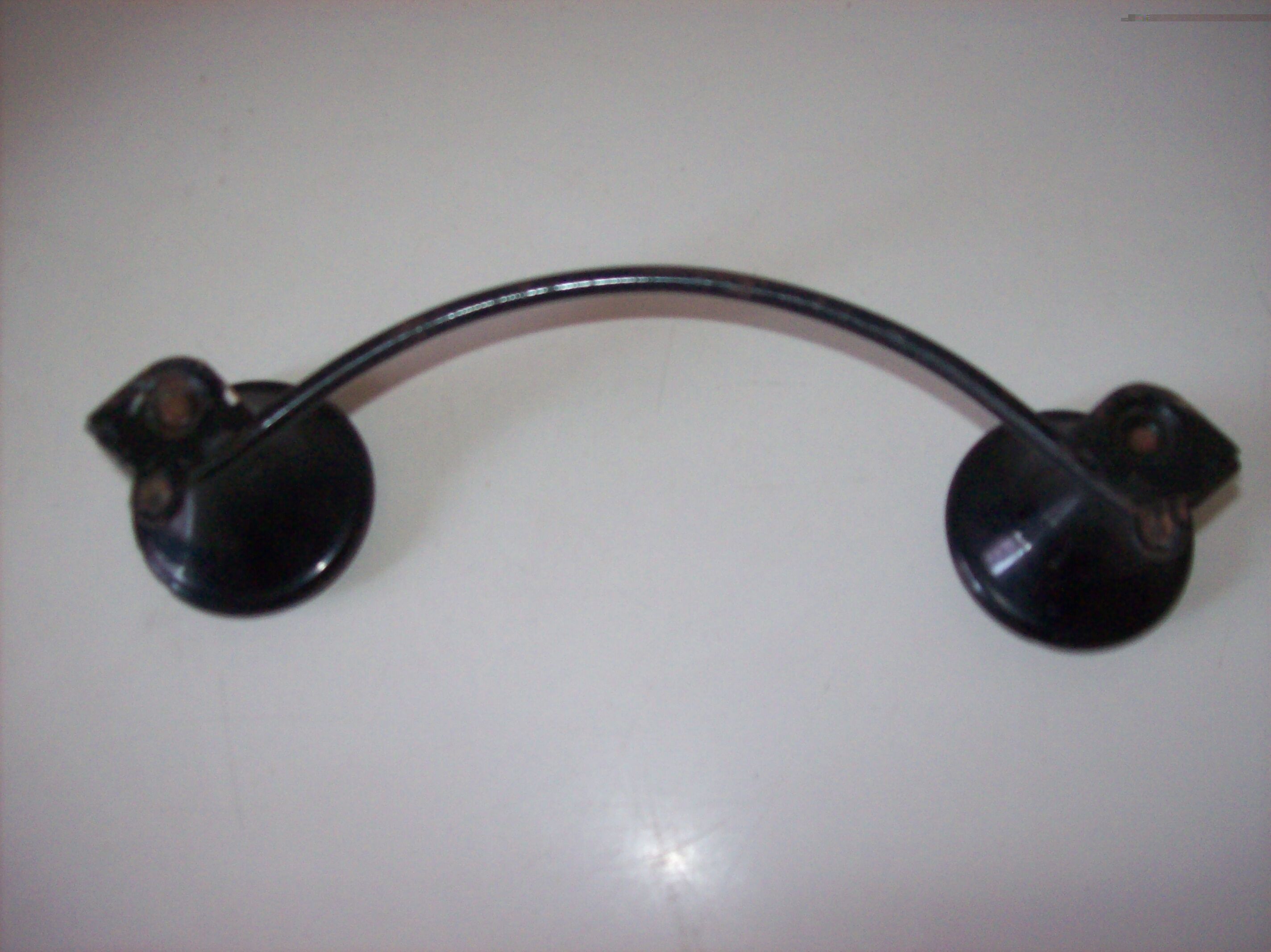 Coat rack with two hooks
