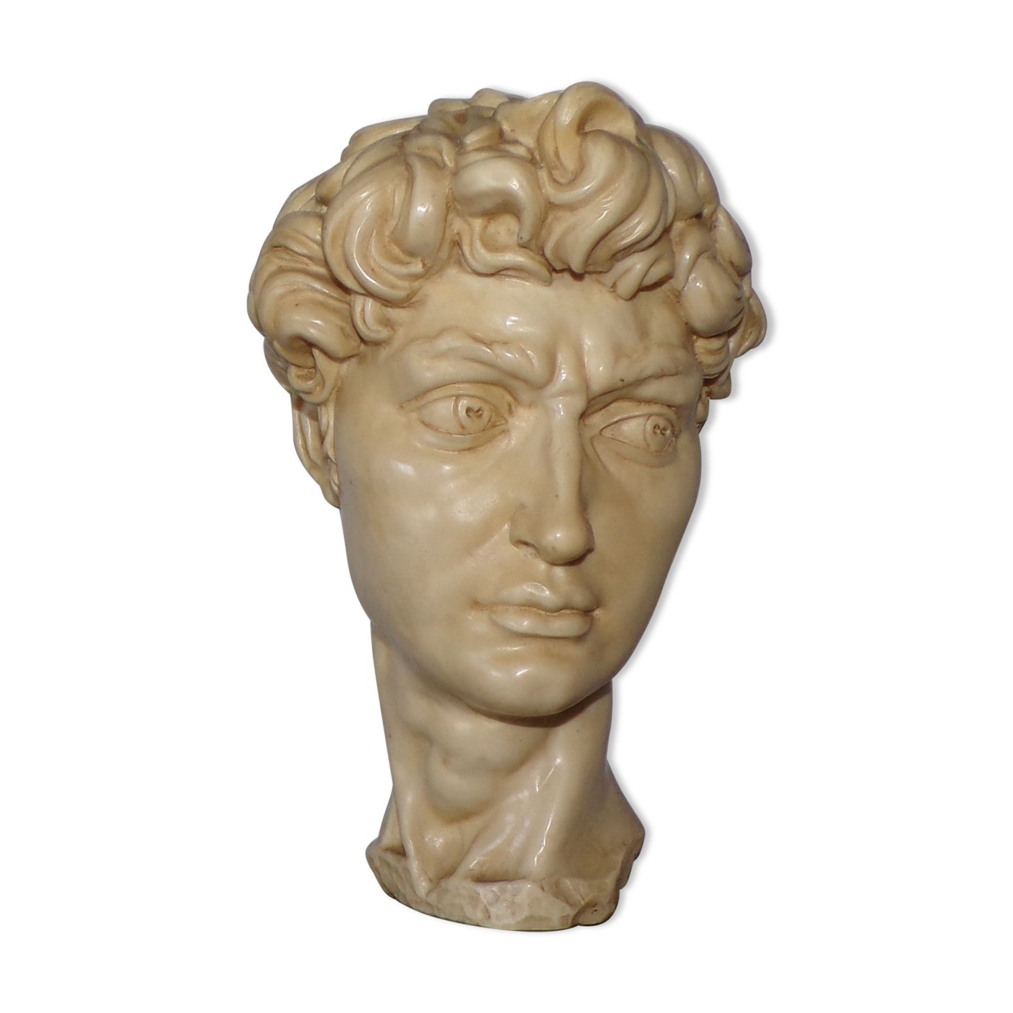 Bust of David signed Santini