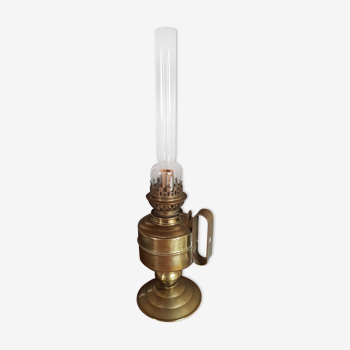 Old brass lamp