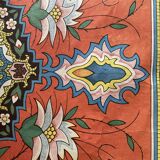 Original bulgarian national motif poster 1960's wall decoration home decor