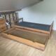 Solid wood bunk bed