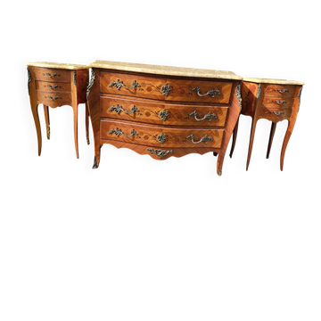 Dresser set + bedside tables