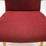In style of Jindřich Halabala armchairs, 1960s