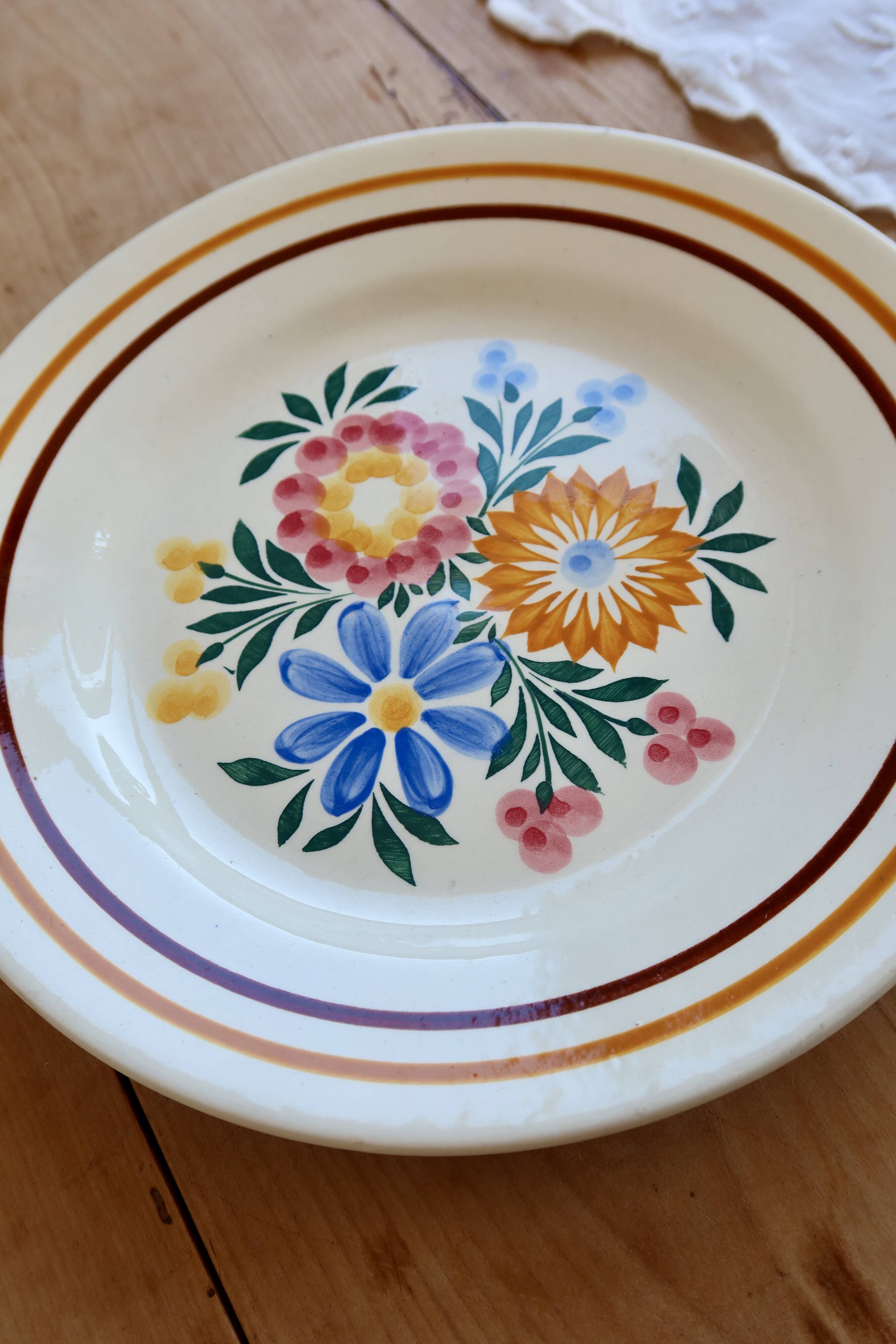 Vintage flat plate terre de fer Orsay model – Grands Magasins du Print