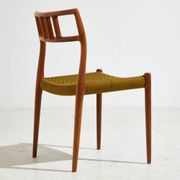 Teak Dining Set by Niels O. Møller for J.L. Møbelfabrik, set of 7, 1960s (MK10285)