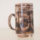 Set of 4 vintage mid century brutalist tea mugs by David Sharp