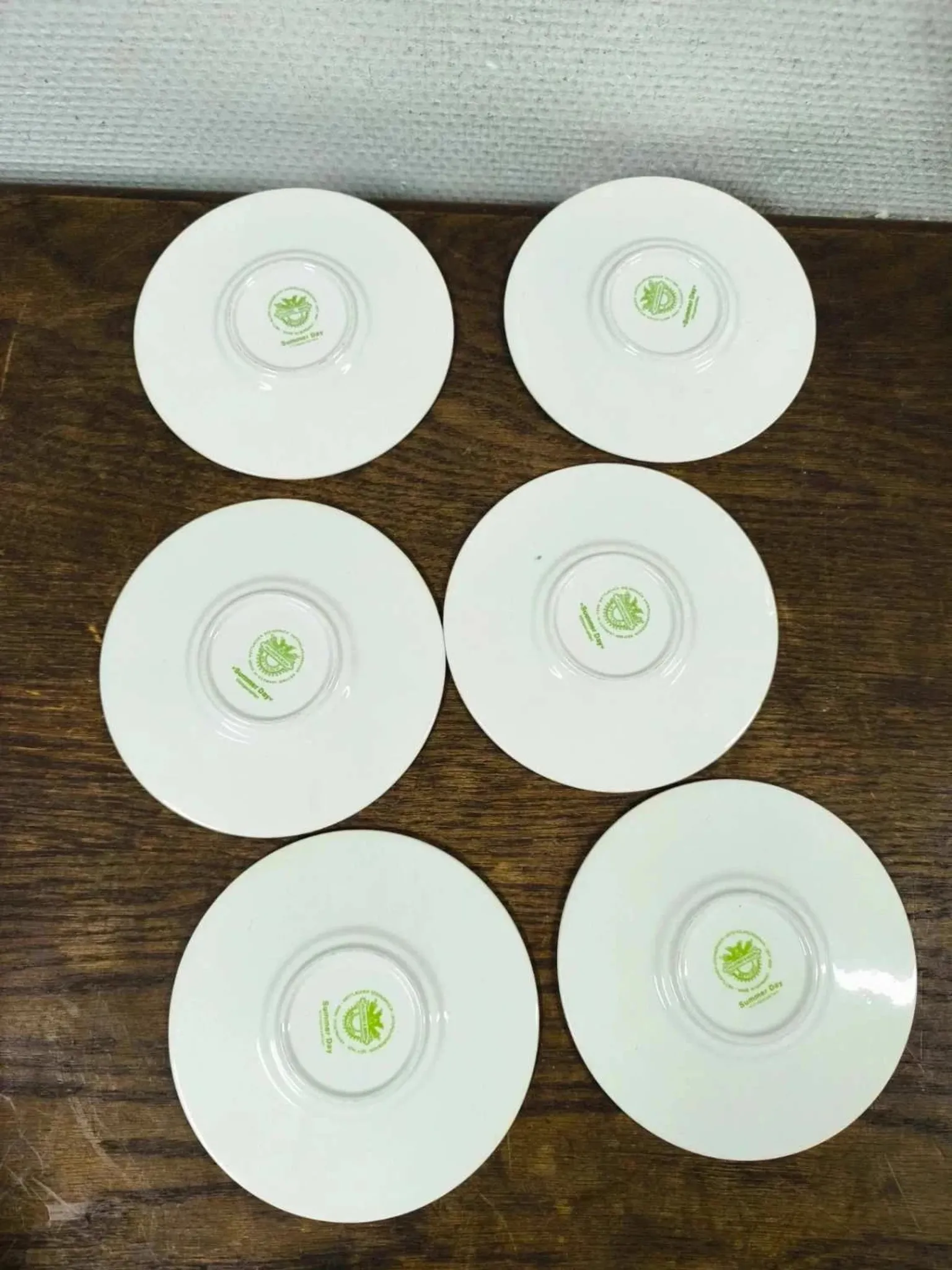 Set of 6 cups, saucers and dessert plates Villeroy and Boch Summer