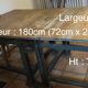 Table à manger suédoise gustavienne