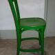 Chaise de caisse verte