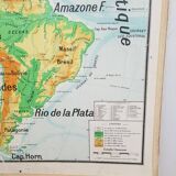 School map "American Continent"
