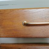 Vintage dresser revamped compass feet