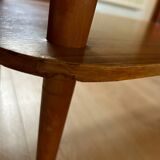 50s coffee table in wood and tiles