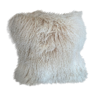 Tibetan lamb cushion