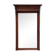 Miroir biseauté style Henri II en chêne 95x154cm