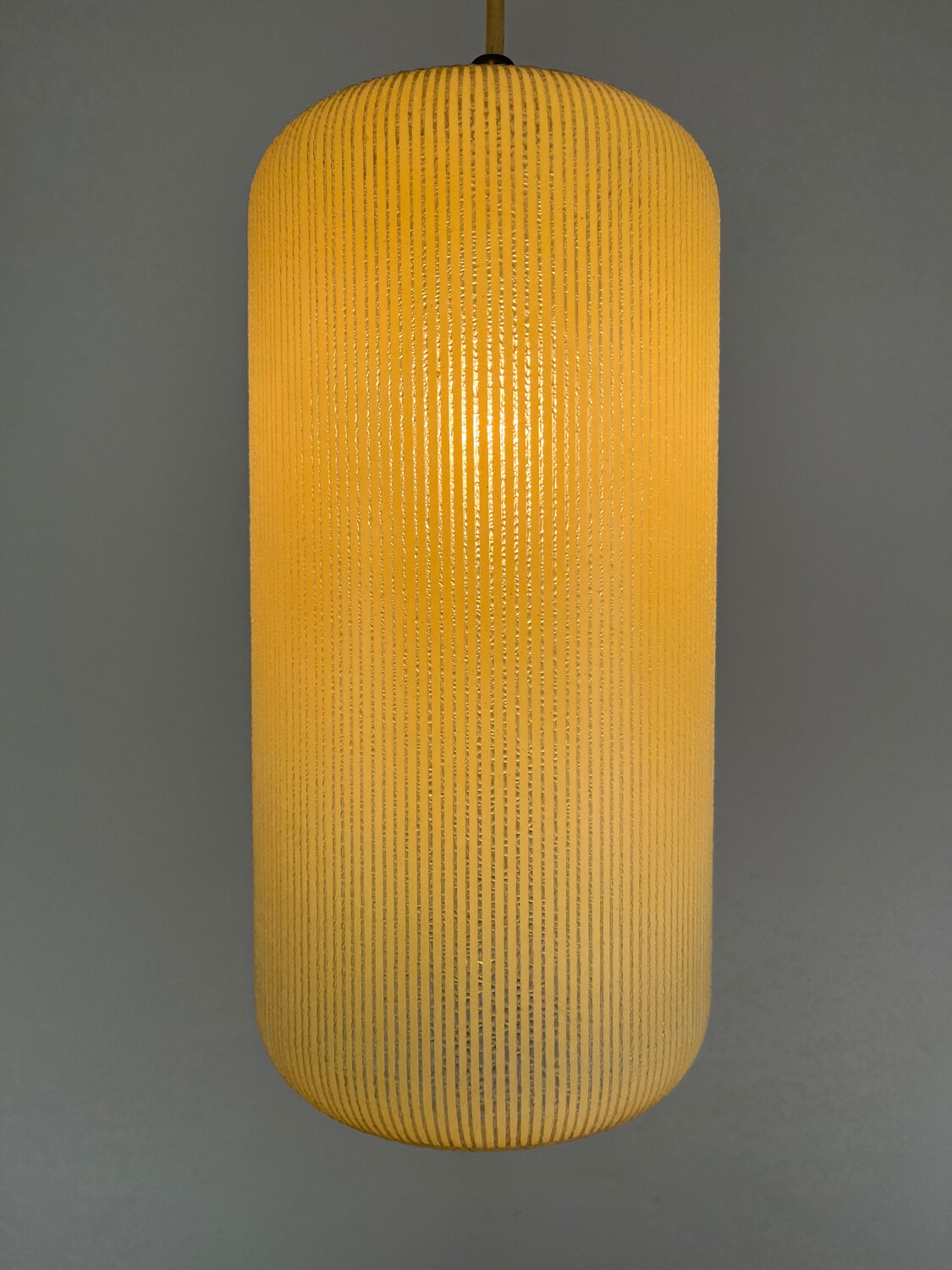 Opaline pendant light from the 1950s.