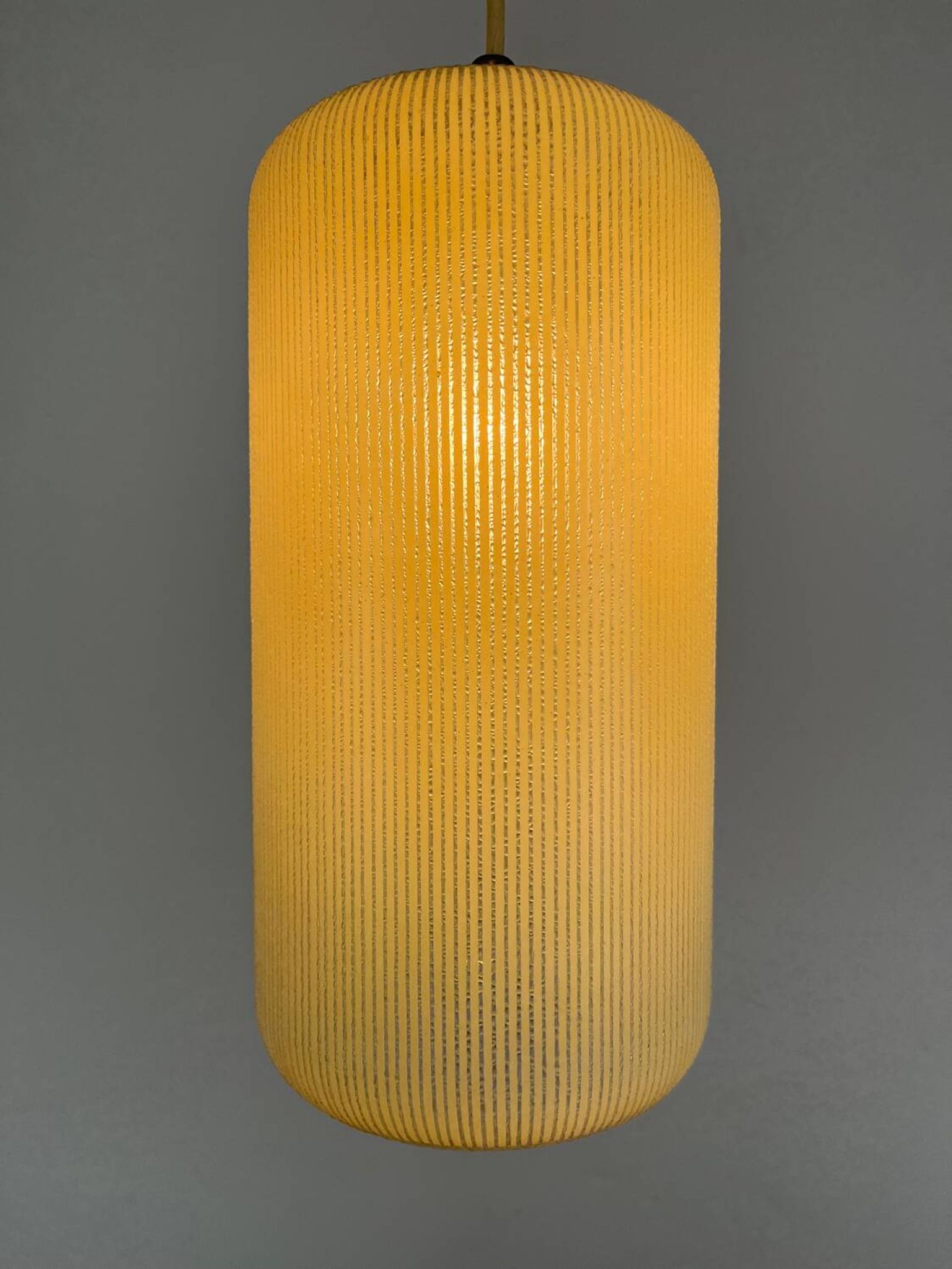 Suspension opaline vintage années 50