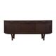 Walnut sideboard, Danish design, 1960s, production: Denmark