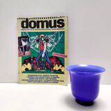 Royal Blue Opaline Glass Vase by Paolo Venini, "Anni Trenta" series