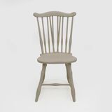 Four Mid-Century Modern Italian Lacquer Dining chairs by Pizzetti Roma, 60