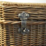Wicker suitcase