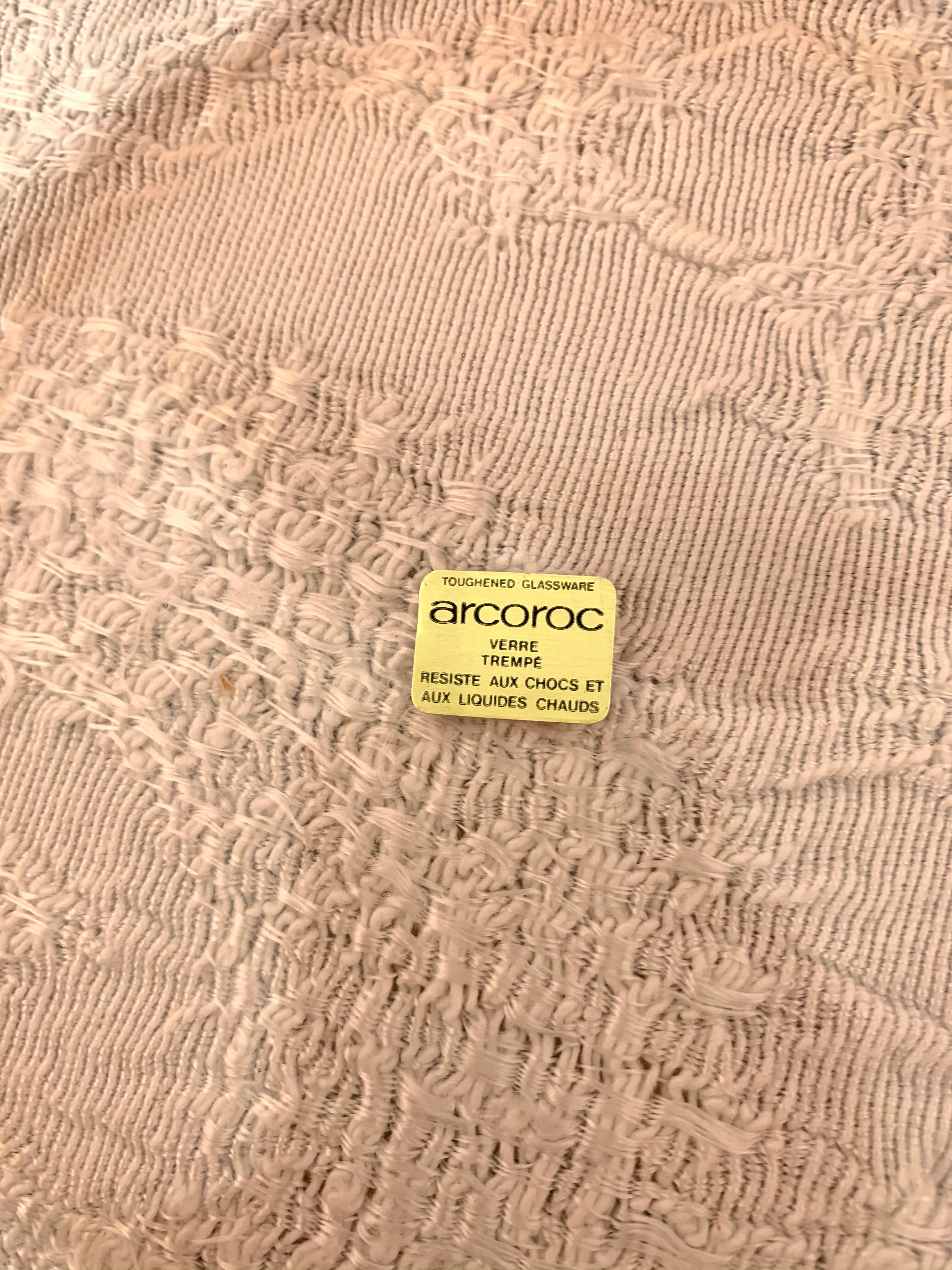 6 assiettes creuses Arcoroc