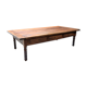Passementier table with wooden drawers Walnut - France Lyon 1880'
