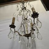 Bronze grapefruit chandelier