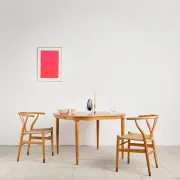 Table extensible en chêne par Skovmand & Andersen, Danemark, années 60