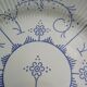 Ensemble de 9 assiettes plates Copenhague de Royal Boch