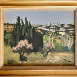 Printemps en Provence, art edition Guy Spitzer, no 3 of 250, signed by the artist, Yves Brayer