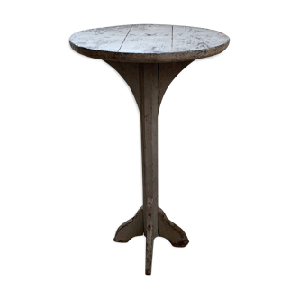Guéridon bois ou table de vigneron primitive