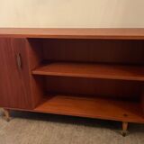 Scandinavian teak bookcase 60s