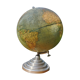 World map, vintage globe