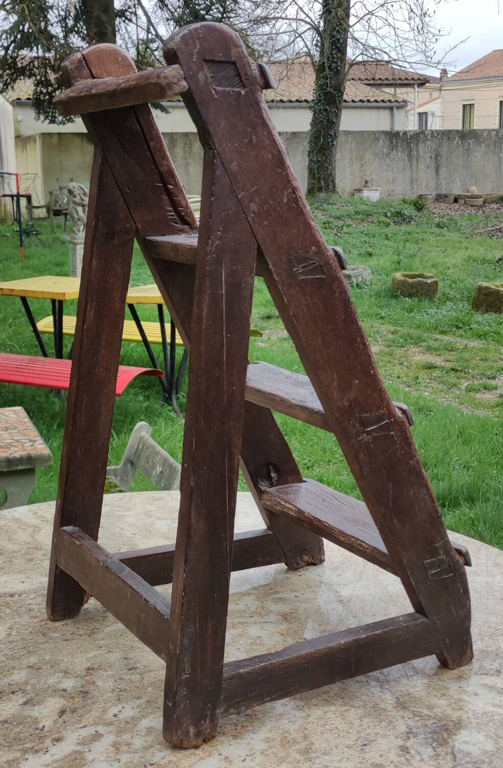 Old small stepladder