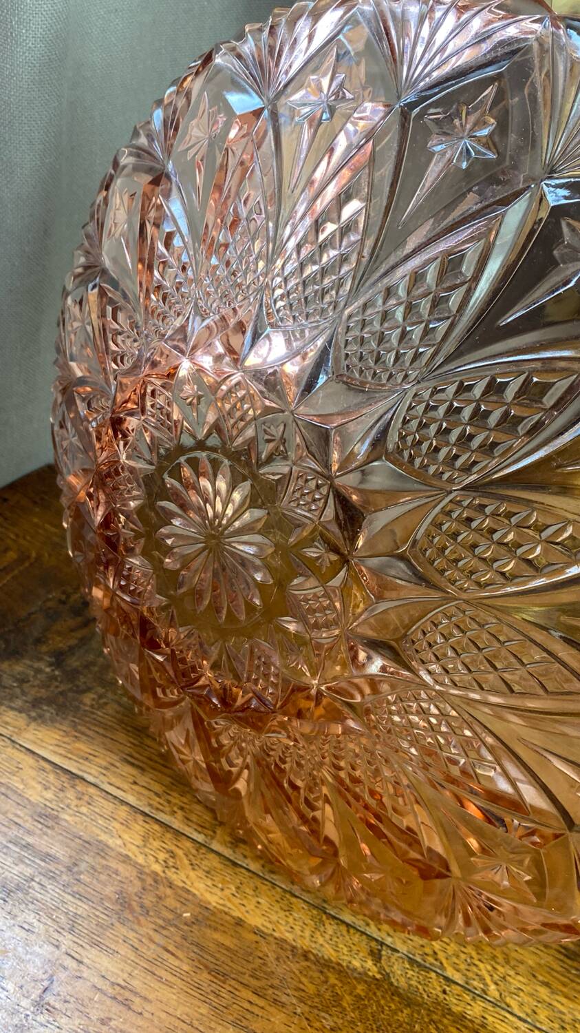 Coupe en verre rose, Rosaline, Luminarc