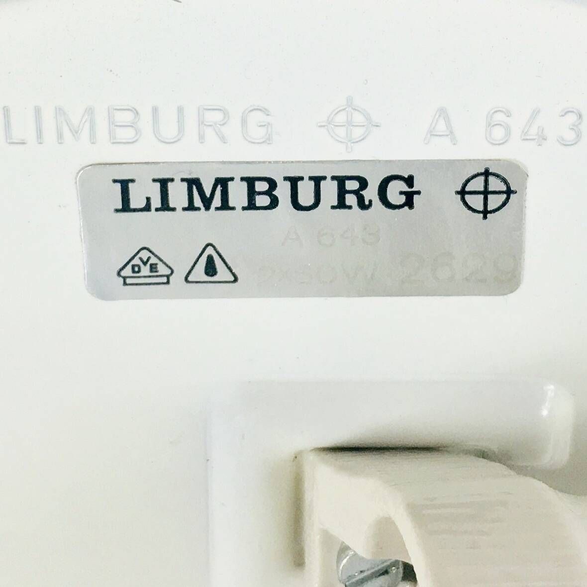 Large Mid-Century Bubble Glass Flush Mount/Ceiling Light by Helena Tynell for Limburg, Germany, 1960