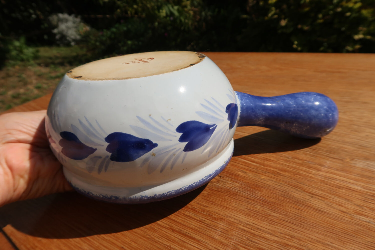 Small Quimper frying pan