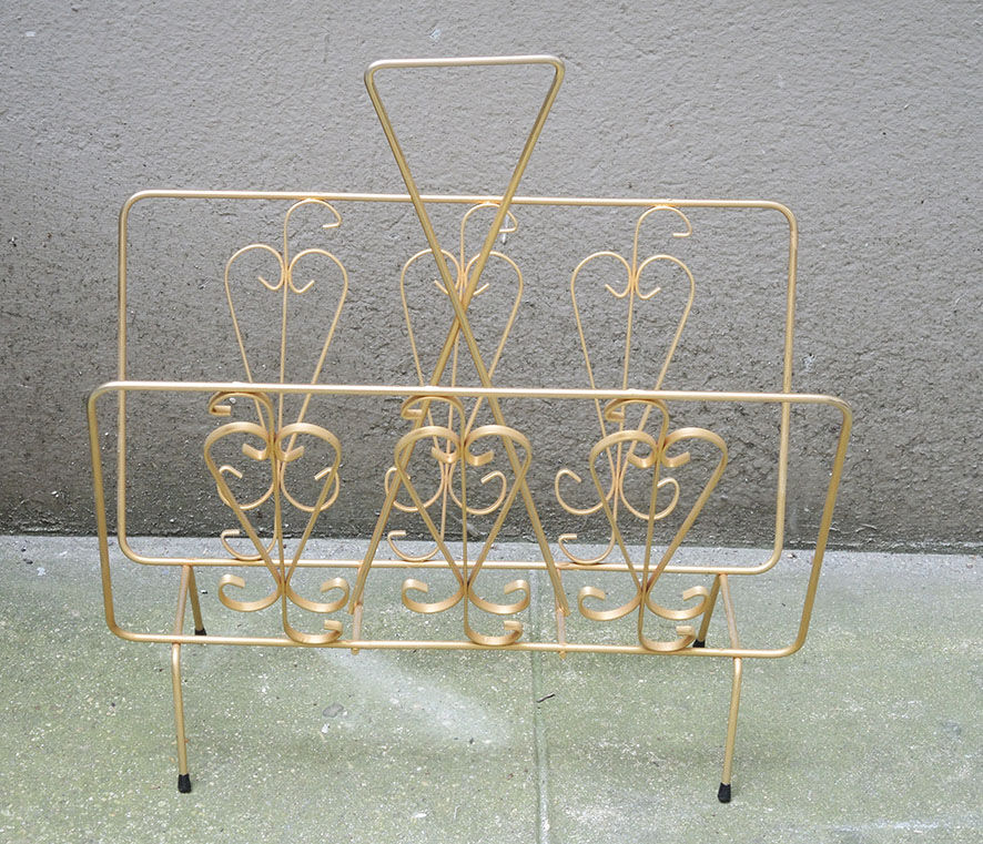 Brass magazine holder