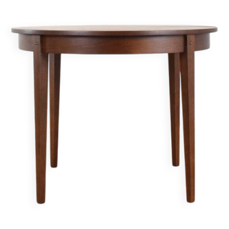Table à manger extensible en chêne polonais du milieu du siècle, années 1960.