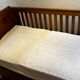 Walnut bed bench