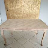 Renovated solid oak extendable table
